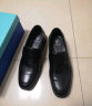 意尔康男鞋日常休闲皮鞋套脚舒适柔软单鞋 6541ZE97689W 黑色 41 实拍图