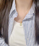 BOGLIA玫瑰花和田白玉項(xiàng)鏈女士金鑲玉吊墜生日禮物送女友老婆 和田玉玫瑰吊墜-配18k黃金鏈 曬單實(shí)拍圖