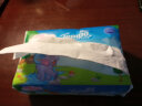 得宝（TEMPO）抽纸 儿童系列4层90抽*18包 湿水不易破 纸巾餐巾纸 卫生纸整箱 实拍图