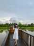 透明蕾絲雨傘環(huán)保長(zhǎng)柄自動(dòng)直桿雨傘 女士蕾絲傘學(xué)生傘折疊拱形傘單人 長(zhǎng)柄 曬單實(shí)拍圖