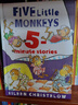 Five Little Monkeys 五只小猴子新版精裝 8個(gè)故事合集 廖彩杏書單英文原版繪本 . 夢(mèng)想童趣城 曬單實(shí)拍圖