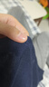 Navigare意大利小帆船女針織衫春秋圓領(lǐng)小開(kāi)衫毛衣外套2334092061 藏青 M 曬單實(shí)拍圖
