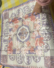 萬事利新品100%桑蠶絲真絲絲巾75cm中方巾節(jié)日送禮節(jié)日禮盒-玉蘭閣 雙面印花中方巾-玉蘭閣紫色 75*75cm 曬單實(shí)拍圖