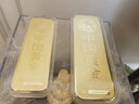NORKIN JEWELRY仿真金條金磚銀行銅鍍金樣品金條金店柜臺展示投資假金塊道具擺件 500克 125mm*43mm*5mm 曬單實(shí)拍圖
