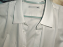 海瀾之家（HLA）長(cháng)袖襯衫男秋季款輕商務(wù)經(jīng)典五防科技襯衣男 漂白6E S 170/88A 推薦127~136斤 曬單實(shí)拍圖