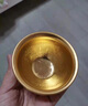 漢帝唐韻 建盞茶杯天目盞金油滴純手工主人杯單杯男功夫茶杯單個(gè)黃金盞定制 曬單實(shí)拍圖