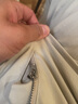 羅蒙（ROMON）輕奢杏色復古水洗棉休閑褲夏韓版簡約暖男帥氣青年九分褲修身小腳 杏色 31 125-130斤 曬單實拍圖