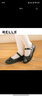 百麗（Belle）童鞋女童校園鞋演出鞋黑皮鞋公主鞋春秋款單鞋百搭軟底時尚學(xué)生鞋 深黑色-亮面 29 曬單實拍圖
