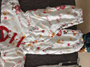 嬰兒連體衣冬款保暖純棉120g新年紅色國風(fēng)爬服外穿寶寶新生兒衣服 事事如意【120g棉】 90碼【建議寶寶體重：19-25斤】 曬單實(shí)拍圖