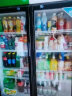 英臣 展示柜冷藏保鲜立式冰柜商用冰箱饮料超市冷柜水果厨房陈列柜直冷风冷大容量 红黑色单门 直冷 实拍图
