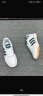 adidas ENTRAP休闲运动板鞋小白鞋少年感复古篮球鞋男子阿迪达斯 白/蓝绿 41(255mm) 实拍图
