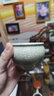 靈青坊青瓷傳世哥窯主人杯單杯高端品茗杯仿古功夫茶杯茶盞陶瓷功夫茶杯 傳世哥窯風(fēng)水缸杯 曬單實(shí)拍圖