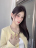 徠奧（leerout）品牌珍珠耳環(huán)輕奢高端銀耳釘女士情人節(jié)七夕禮物送女友 梅花珍珠耳釘-金白色 曬單實(shí)拍圖