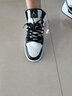 耐克（NIKE）Air Jordan aj1 mid男女鞋影子芝加哥黑紅腳趾熊貓籃球運(yùn)動(dòng)休閑鞋 852542-101白綠橙 43 曬單實(shí)拍圖