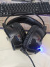 纽曼T02游戏耳机头戴式电竞耳机有线耳麦带麦克风降噪台式笔记本立体声发光吃鸡网课学习办公音乐耳机 实拍图
