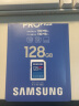 三星（SAMSUNG）SDXC SDHC存储卡游戏机数码单反相机电脑硬盘容量扩容车载SD卡点读机音响 PRO Plus 128G(读180/写130) 晒单实拍图