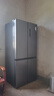 美的（Midea）531雙系統(tǒng)雙循環(huán)十字對開四開門風冷無霜一級變頻國家補貼大容量家用智能電冰箱MR-531WSPZE 曬單實拍圖