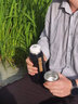 慕馨（moosen）保溫杯男女士大容量316不銹鋼水杯茶水分離便攜車載戶外商務(wù)杯子 【磨砂蓋】曜石黑 550ml 曬單實拍圖