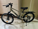 Jeep吉普Jeep兒童自行車(chē)小孩變速山地車(chē)男女童車(chē)6-10歲自行車(chē)-星海 撒哈拉三號-鎂合金車(chē)架-金色 20寸（適合身高1.30m-1.55m） 曬單實(shí)拍圖