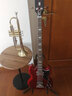 epiphone貝斯SG EB-3 Viola小提琴Allen Woody電貝司Rex Brown雷鳥(niǎo)T-Bird EB-3 Bass紅色CH 曬單實(shí)拍圖