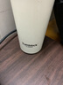 Glasslock保溫杯咖啡杯男女士便攜水杯高顏值雙飲吸管杯隨行辦公杯子禮物 奶白色 400ml 曬單實(shí)拍圖