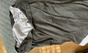 米婭琳 產(chǎn)后哺乳衣外出服春裝喂奶上衣辣媽款春夏季外穿哺乳期T恤打底衫 深灰色 XL（適合130-150斤） 曬單實(shí)拍圖