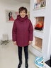 雋狐中老年羽絨服女活里活面可拆卸媽媽冬裝加厚大碼老人奶奶太太外套 紫紅 XL 【推薦85-105斤】 曬單實(shí)拍圖