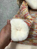 粉筆末端女童小香風(fēng)加絨外套冬季中小兒童洋氣加厚上衣女寶寶冬裝保暖衣服 粉紅色 120 cm 曬單實(shí)拍圖