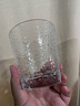玉晶日式錘紋杯玻璃家用加厚耐熱茶杯啤酒杯ins高顏值果汁飲料牛奶杯 錘紋杯矮款 300ml 2只 曬單實(shí)拍圖
