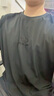 名面冰絲短袖t恤男士夏季輕薄新款寬松大碼速干衣服潮牌男裝體恤 灰色 L 【120-140斤】 曬單實拍圖