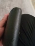WILLIAMPOLO英皇保羅三折頭層牛皮駕駛證卡包 男士搭扣多卡位短款豎款零錢包 黑色荔枝紋原版配專柜禮盒 (錢包)防盜刷版 曬單實拍圖