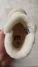 M1&M2西班牙童鞋兒童棉靴冬季女童厚底加絨男寶寶棉鞋魔術(shù)貼防撞雪地靴 米色 24 適合腳長(zhǎng)14~14.5cm 曬單實(shí)拍圖