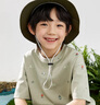 MiniPeace太平鳥(niǎo)童裝夏新男童短袖T恤F1CNE2E34 軍綠色 160cm 曬單實(shí)拍圖