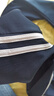 格斯嵐帝小學(xué)初中高中學(xué)生運動(dòng)褲一條杠二道杠校褲校服褲子春秋冬款加絨褲 藏青加絨兩條杠 3XL （140-160斤） 曬單實(shí)拍圖