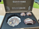 井瓷文創(chuàng)鳳鳴紫砂西施壺茶具茶杯送長(zhǎng)輩老師母親節(jié)喬遷結(jié)婚生日伴手禮 敦煌金銀錯(cuò)丨紫砂西施壺一壺二杯 曬單實(shí)拍圖