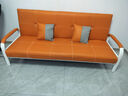 怡尚戀家沙發(fā)床兩用小戶(hù)型可折疊多功能客廳臥室單雙人出租房科技布沙發(fā) 陽(yáng)光橙-科技布 加寬版長(cháng)2米寬1.2米(帶2抱枕 曬單實(shí)拍圖