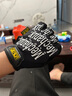 MECHANIX WEAR 美國超級技師手套基礎款男 賽車(chē)騎行手套戶(hù)外射擊戰術(shù)全指手套 黑底白字（MG-05） M 曬單實(shí)拍圖