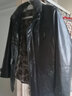 恒源祥頭層牛皮真皮皮衣男派克服中長(cháng)款翻領(lǐng)羊毛內膽皮毛一體外套加絨 黑色 2XL 曬單實(shí)拍圖