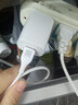 品勝（PISEN）USB充電器22.5W快充頭套裝5A插頭適用蘋果OPPO小米vivo華為iPhone16/15/14閃充Apple安卓手機(jī)通用 22.W充電頭+1.2米6A快充Type-c數(shù)據(jù)線 曬單實(shí)拍圖