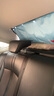 KEEP TOP汽車(chē)后擋風(fēng)玻璃遮陽(yáng)簾私密夏季車(chē)用隱私兒童防曬隔熱后車(chē)窗遮光簾 后檔-海洋之旅-吸盤(pán)安裝 曬單實(shí)拍圖