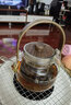 金鑲玉 玻璃蒸煮茶壺 明火電陶爐高硼硅茶水分離家用大容量泡茶壺茶具 超然玻璃提梁煮茶壺 曬單實(shí)拍圖