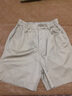 唐獅夏裝女休閑褲中短褲褲子女 曬單實(shí)拍圖