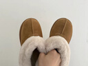 百麗踏雪地靴女可愛(ài)甜味素尖貨牛皮毛一體翻邊厚底增高大棉鞋兩穿棉靴 黃色【升級款專(zhuān)柜款】 35 【標準尺碼】 曬單實(shí)拍圖