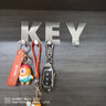 Awooden一木堂KEY鑰匙掛鉤英文字母裝飾 掛鉤不銹鋼粘鉤 貼鉤 3M免釘無(wú)痕門(mén)后掛 情人禮物 曬單實(shí)拍圖