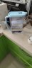 苏泊尔（SUPOR）净水器家用滤水壶自来水家用过滤器多重精滤滤芯寿命提醒一芯四芯六芯可替换滤芯净水壶 J-UF01 【蓝色款】一机四芯 净水壶 实拍图