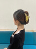 卡瑪倫（KAMALUN）2025新款麥穗發(fā)夾女后腦勺女發(fā)卡盤(pán)發(fā)抓夾大號鯊魚(yú)夾子頭飾 麥穗抓夾 曬單實(shí)拍圖