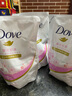 多芬（Dove）沐浴露乳液女男士泡泡云朵香體持久留香水型補(bǔ)充袋裝官方正品旗艦 櫻花甜香泡泡沐浴露160g*3袋 曬單實拍圖