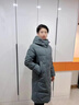 俞兆林羽絨服女中長款中老年韓版寬松加厚媽媽保暖外套冬 灰綠 4XL [建議135-145斤] 曬單實拍圖