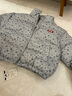 繪詩(shī)慧短款棉服女2024新款棉衣外套花棉襖學(xué)生面包服衣服女裝冬季小個(gè)子 小碎花立領(lǐng)短款棉服【灰色】 L 【建議110-120斤】 曬單實(shí)拍圖