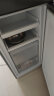 Haier海尔冰箱小型小冰柜家用双开门二门超薄风冷无霜立式冰柜冷藏冷冻两用大容量办公室节能小冰箱 191L升大冷冻室冰柜冰箱两用 实拍图
